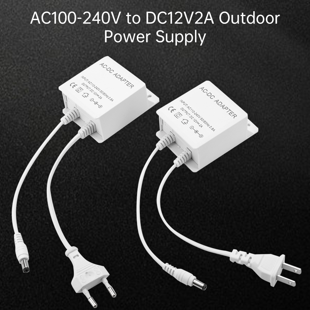 DC12V 2A EU Plug Adapter Secur - đánh giá và giá Outdoor Power Plug In