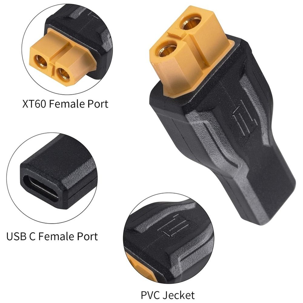 5525 7450 USB C to XT60 Adapte - đánh giá và giá Outdoor Power Adapter Usb C
