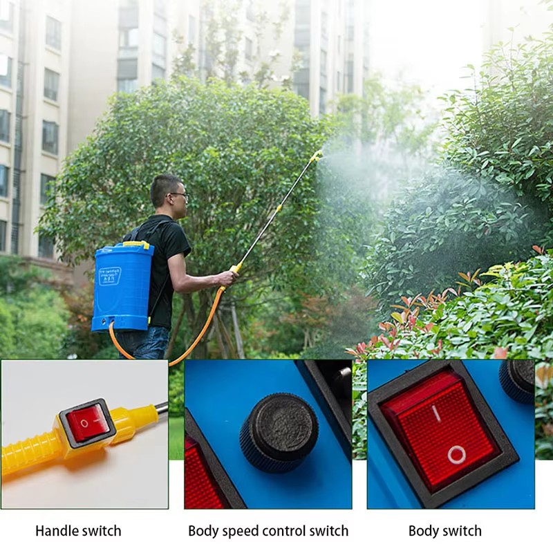 Backpack Electric Sprayer Rech - đánh giá và giá Electric Sprayer Backpack