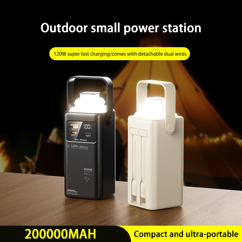 120W Power Bank 200000mAh Larg - đánh giá và giá Outdoor Power Adapter Usb C