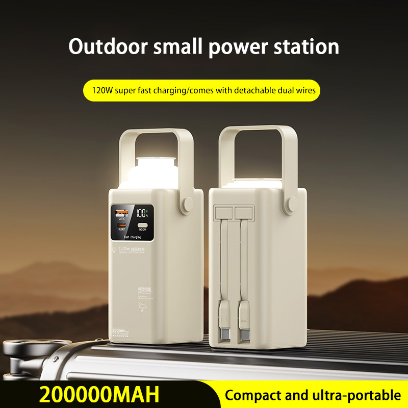 120W Power Bank 200000mAh Larg - đánh giá và giá Outdoor Power Adapter Usb C