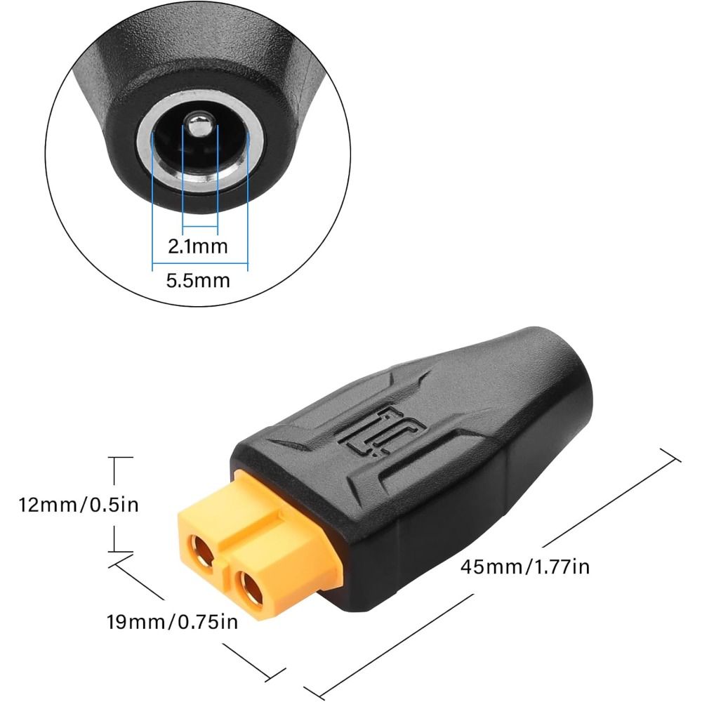 5525 7450 USB C to XT60 Adapte - đánh giá và giá Outdoor Power Adapter Usb C