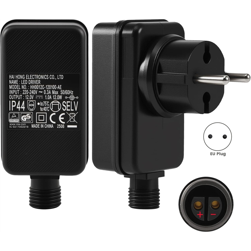 12V/1A LED Power Supply, Plug  - đánh giá và giá Outdoor Use Power Strip