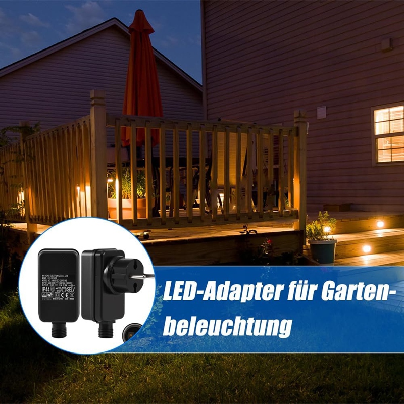 12V/1A LED Power Supply, Plug  - đánh giá và giá Outdoor Use Power Strip