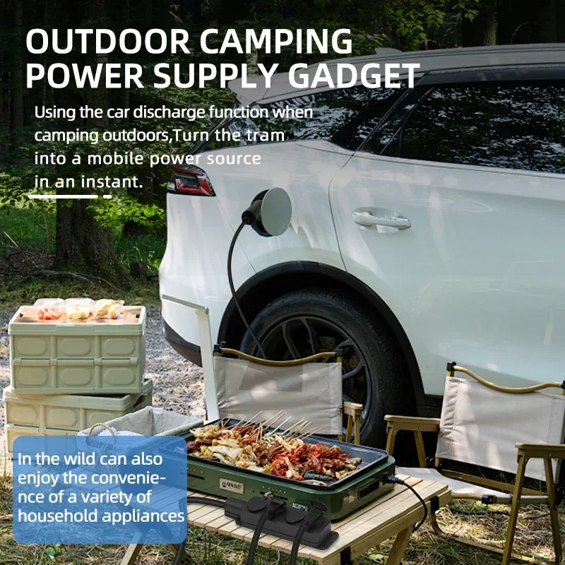 Portable 16A 4KW Electric Car  - đánh giá và giá Outdoor Power Plug In