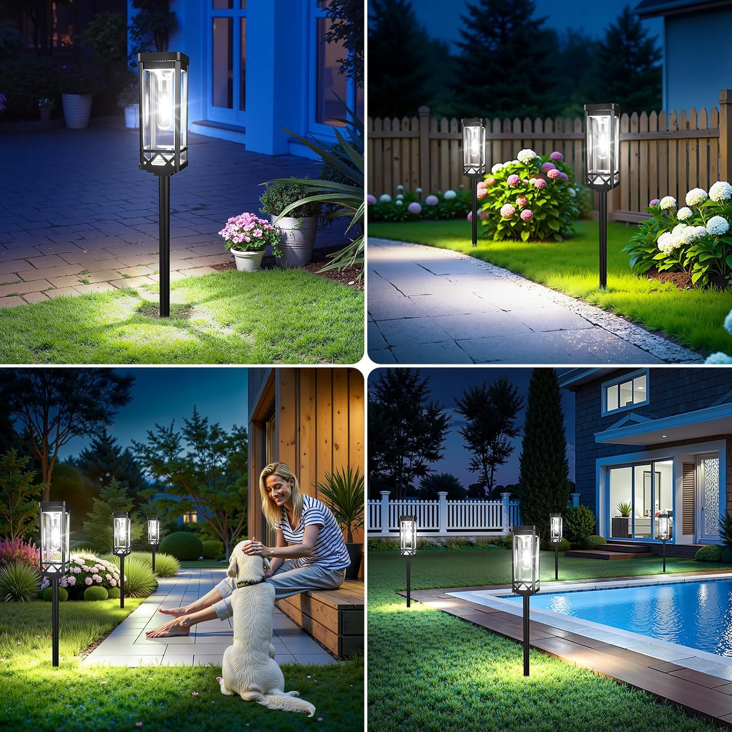8 Pack Upgraded Brighter Solar - đánh giá và giá Outdoor Power Pack