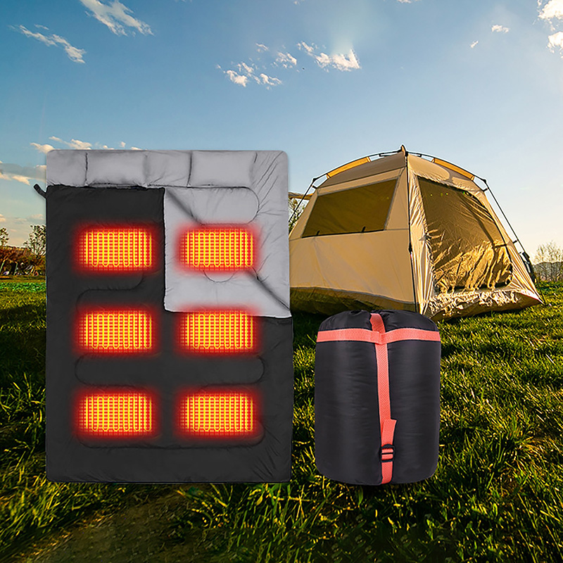 Double Heated Sleeping Bag Out - đánh giá và giá Outdoor Power Pedestal