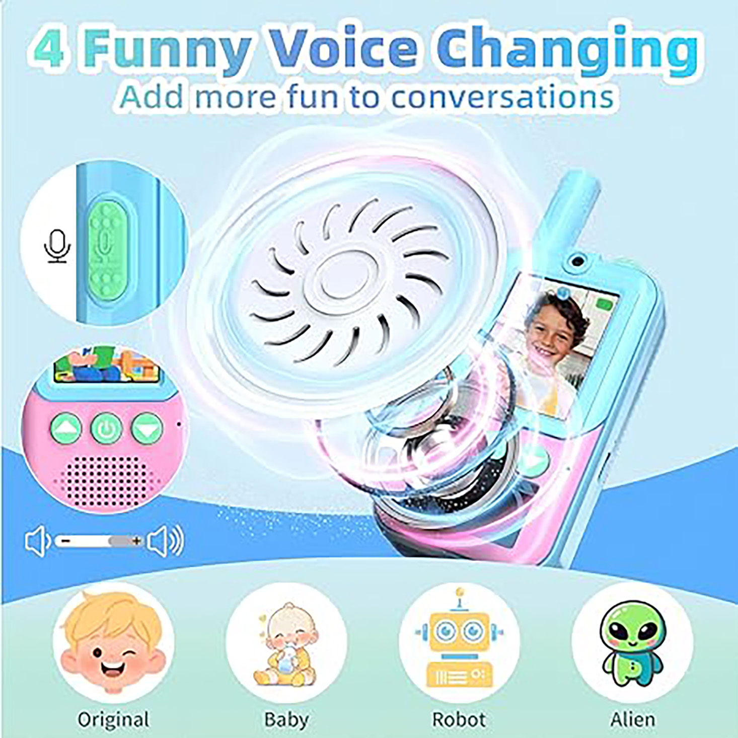 Rechargeable Kids Video Walkie - đánh giá và giá Outdoor Power Pack