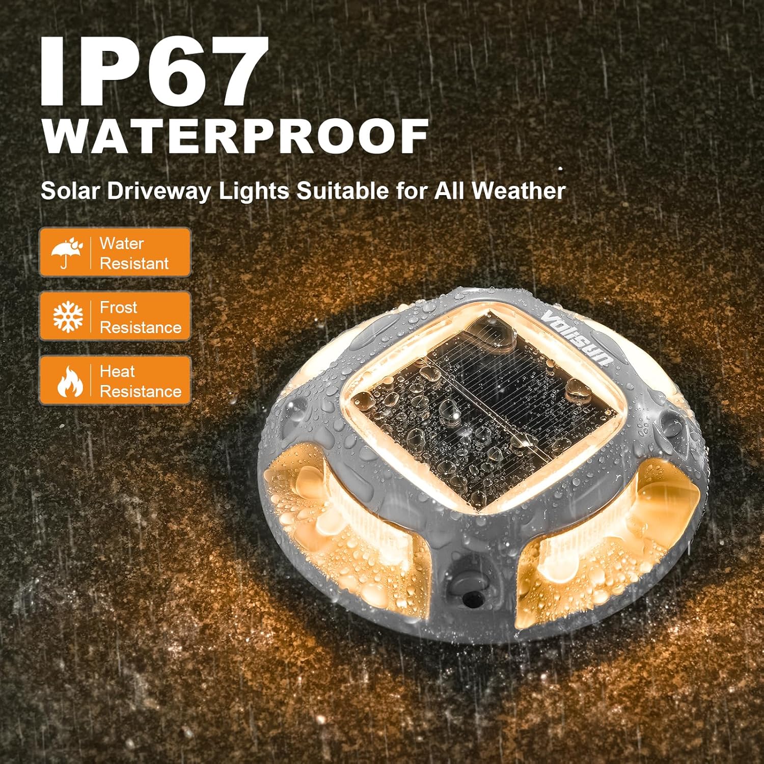 Solar Driveway Marker Lights D - đánh giá và giá Outdoor Power Pack