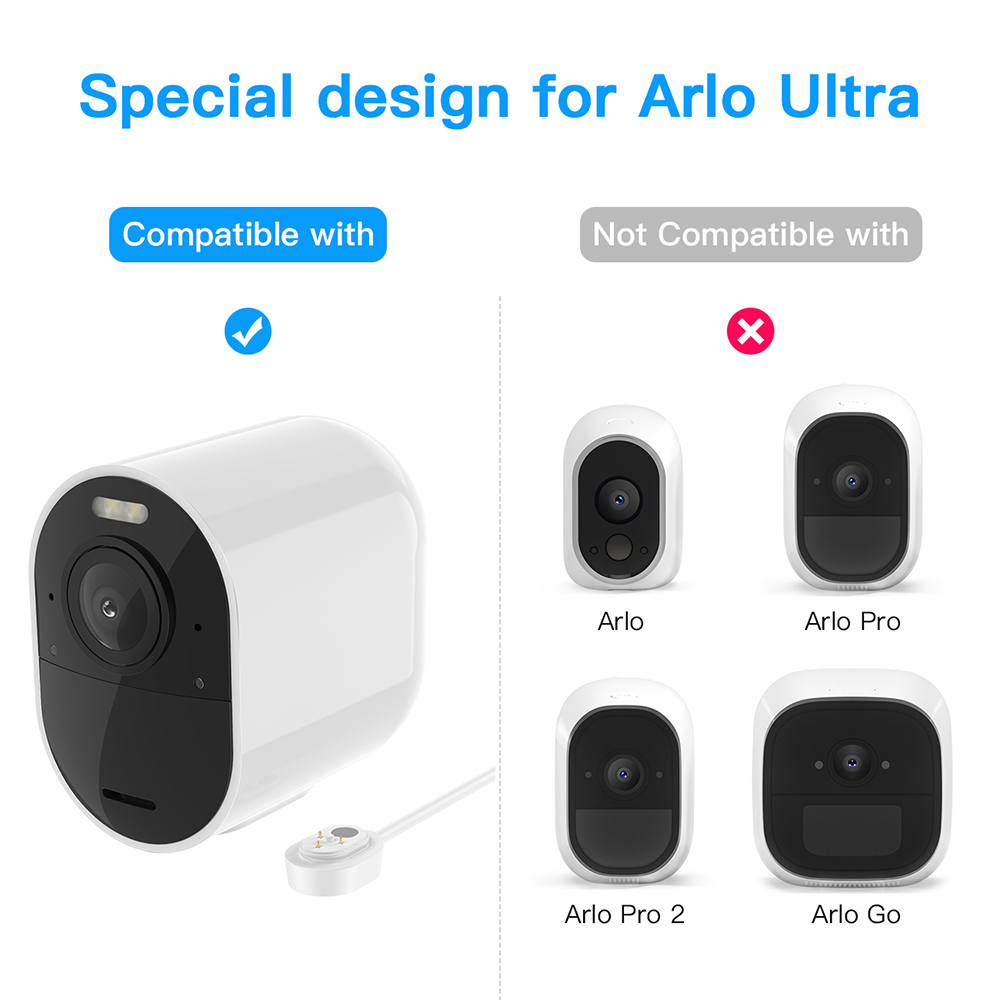 Power Cord for Arlo Ultra 4K U - đánh giá và giá Outdoor Power Plug In