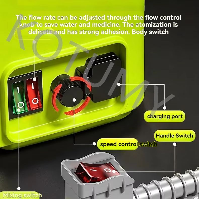 20L High-pressure Lithium Batt - đánh giá và giá Electric Sprayer Backpack