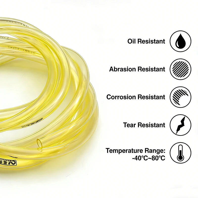 50cm/1/2/3M Yellow TPU Fuel Ga - đánh giá và giá Outdoor Power Line