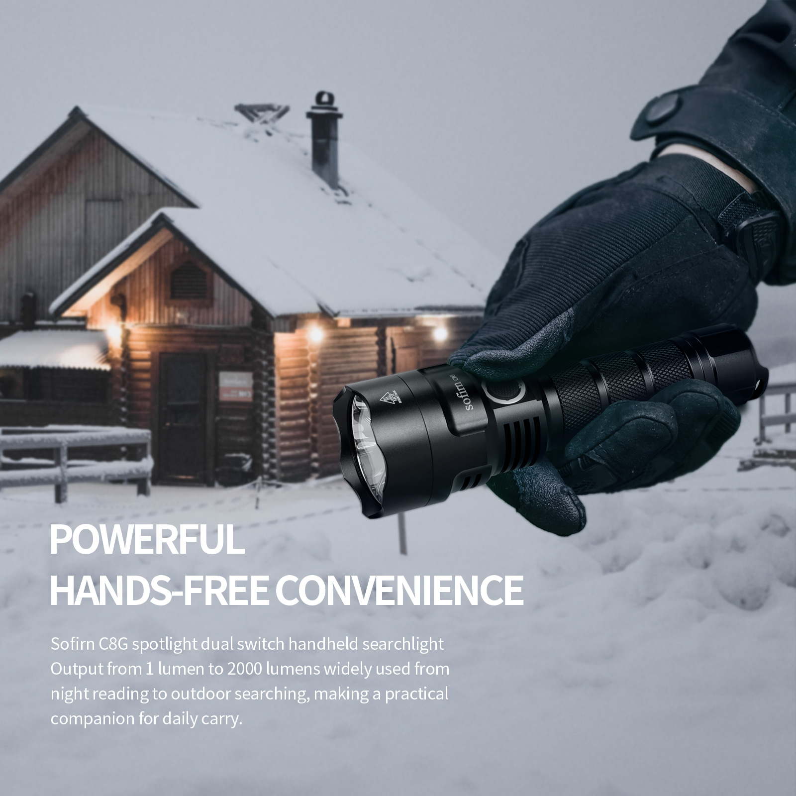Sofirn C8G Mạnh Đèn Pin LED 21 - đánh giá và giá Outdoor Power Group