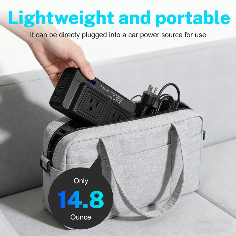 200W Car Inverter Power Conver - đánh giá và giá Outdoor Power Adapter Usb C