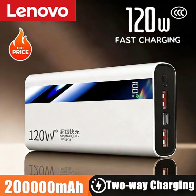 Lenovo 200000mAh 120W Fast Cha - đánh giá và giá Outdoor Power Adapter Usb C
