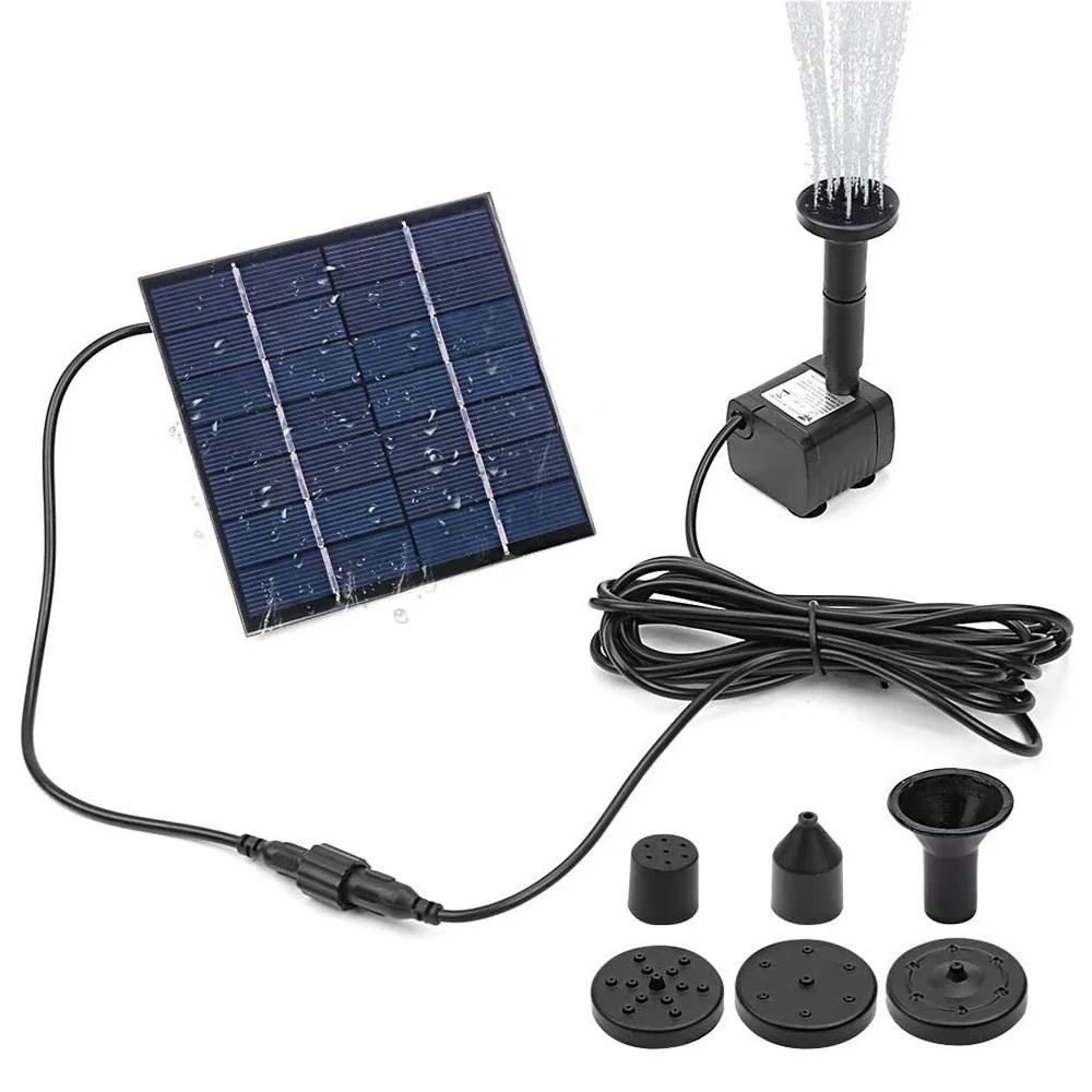 1.4W Mini Solar Fountain Pump  - đánh giá và giá Outdoor Power Source