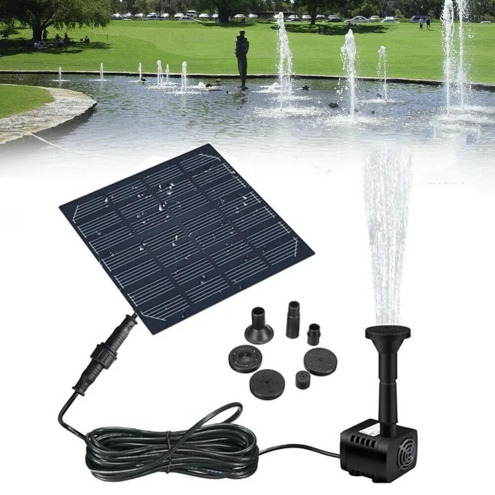 1.4W Mini Solar Fountain Pump  - đánh giá và giá Outdoor Power Source