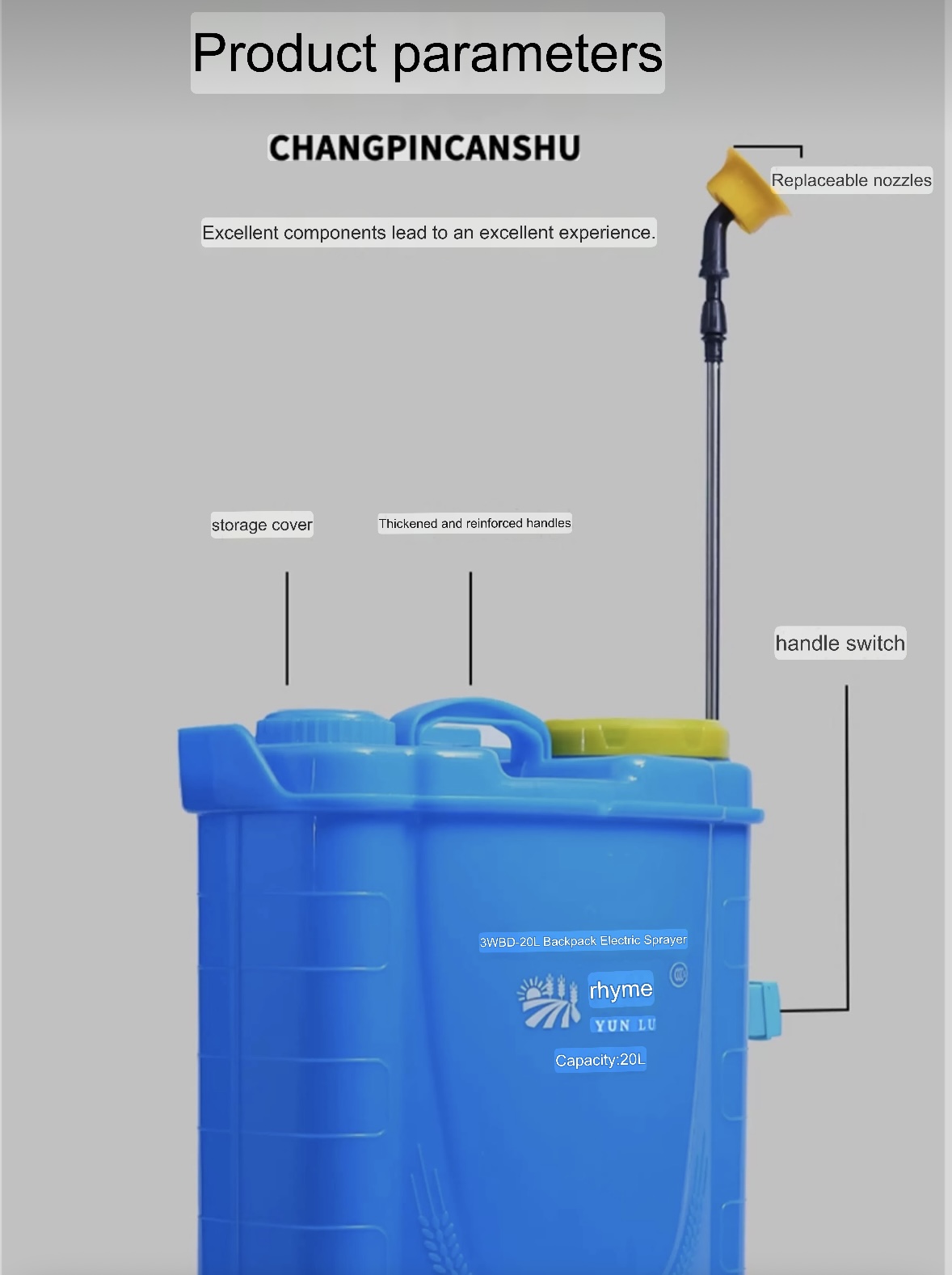 16L Electric Sprayer Agricultu - đánh giá và giá Electric Sprayer Backpack