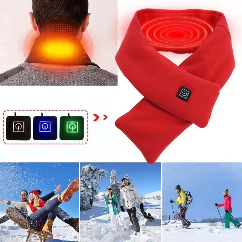 USB Women Men Heating Scarf Te - đánh giá và giá Outdoor Power Pedestal