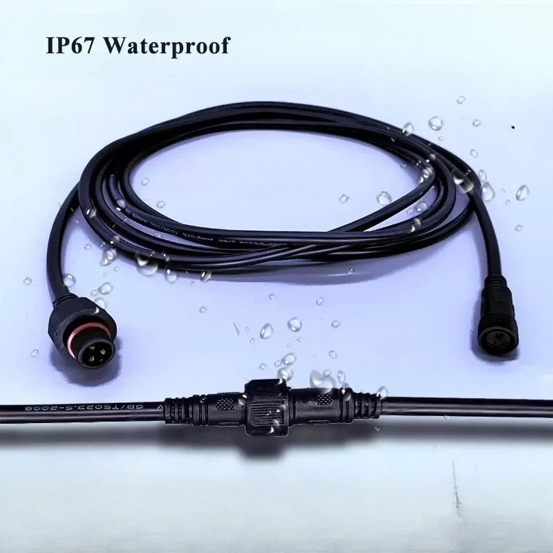 IP67 Waterproof 2 3 4 5 6 7 8  - đánh giá và giá Outdoor Power Line