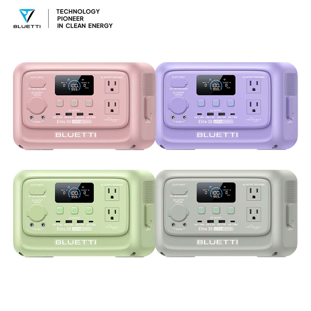 【Renew】BLUETTI Elite 30 V2 Por - đánh giá và giá Outdoor Power Source