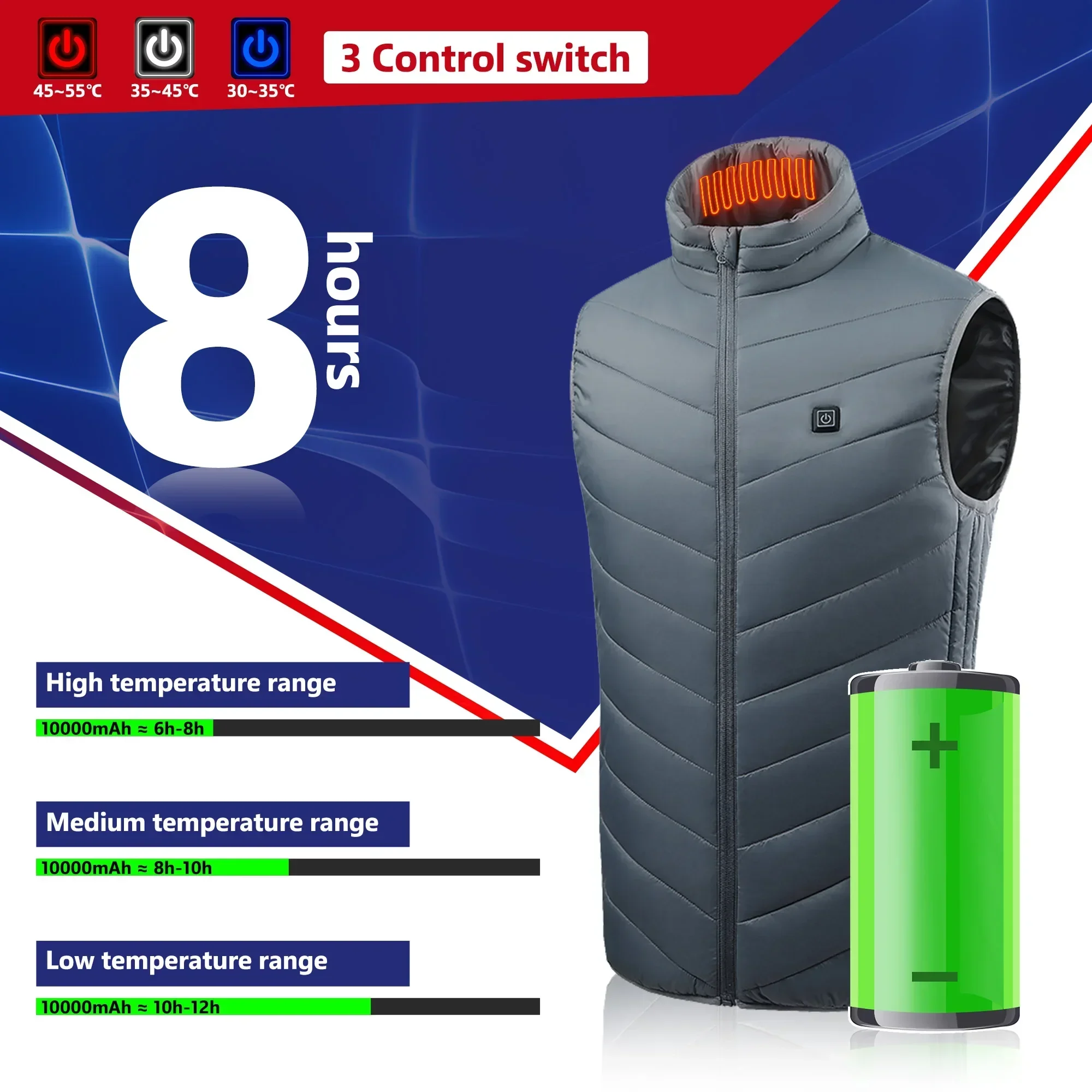 21 Heated Vest Electric Heated - đánh giá và giá Outdoor Power Pedestal