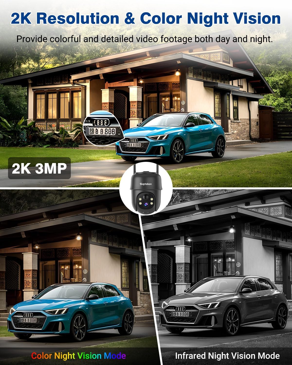 2K Solar Wireless Outdoor Secu - đánh giá và giá Outdoor Power Pack