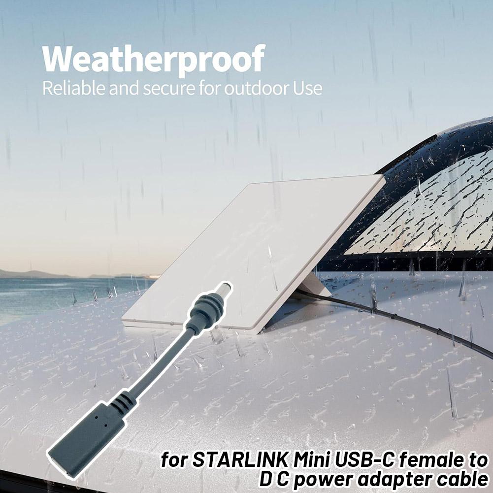 For STARLINK Mini USB-C Female - đánh giá và giá Outdoor Power Adapter Usb C