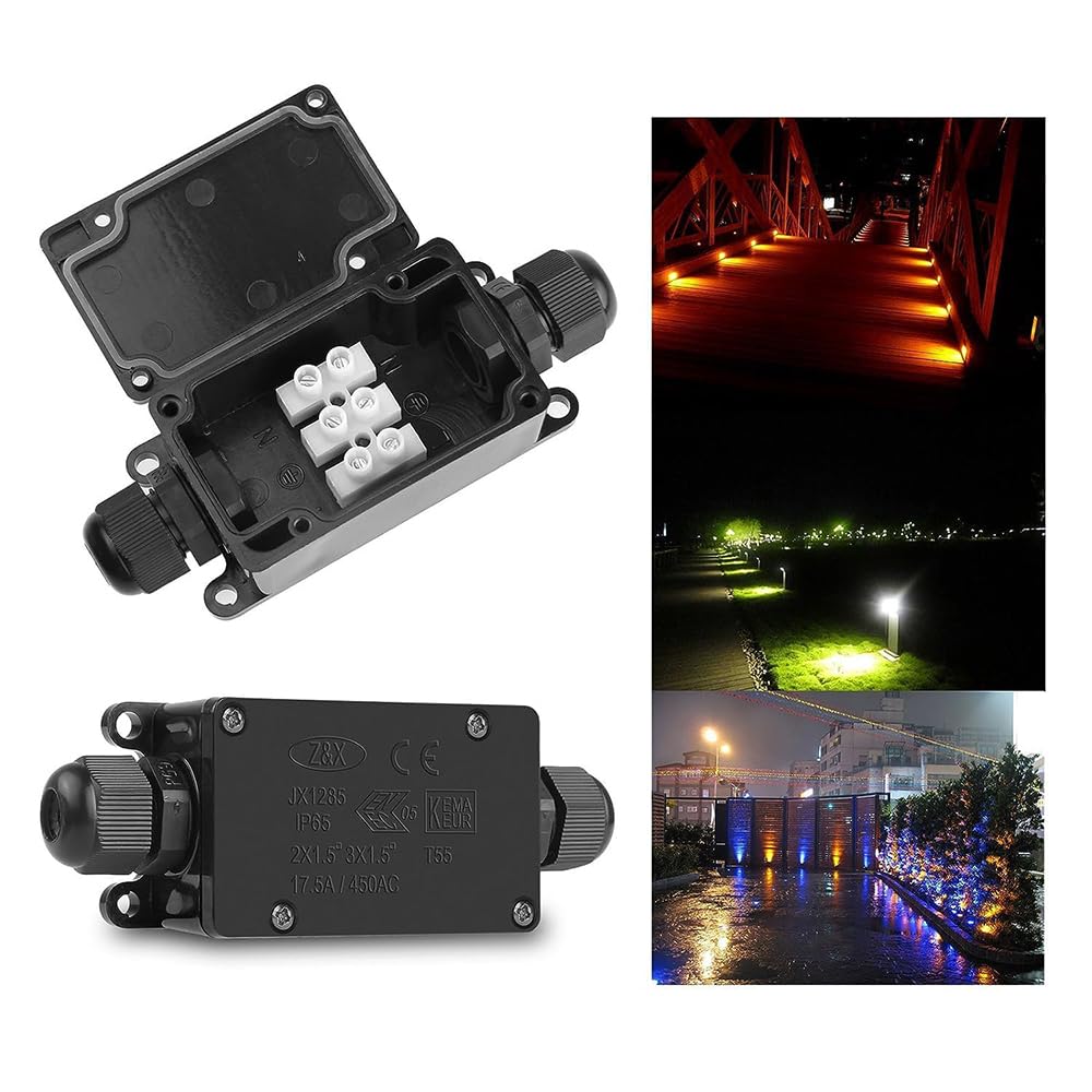 3pcs 2Way IP65 Waterproof Outd - đánh giá và giá Outdoor Power Line