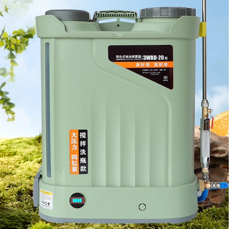 Four-cylinder Pump Agricultura - đánh giá và giá Electric Sprayer Backpack