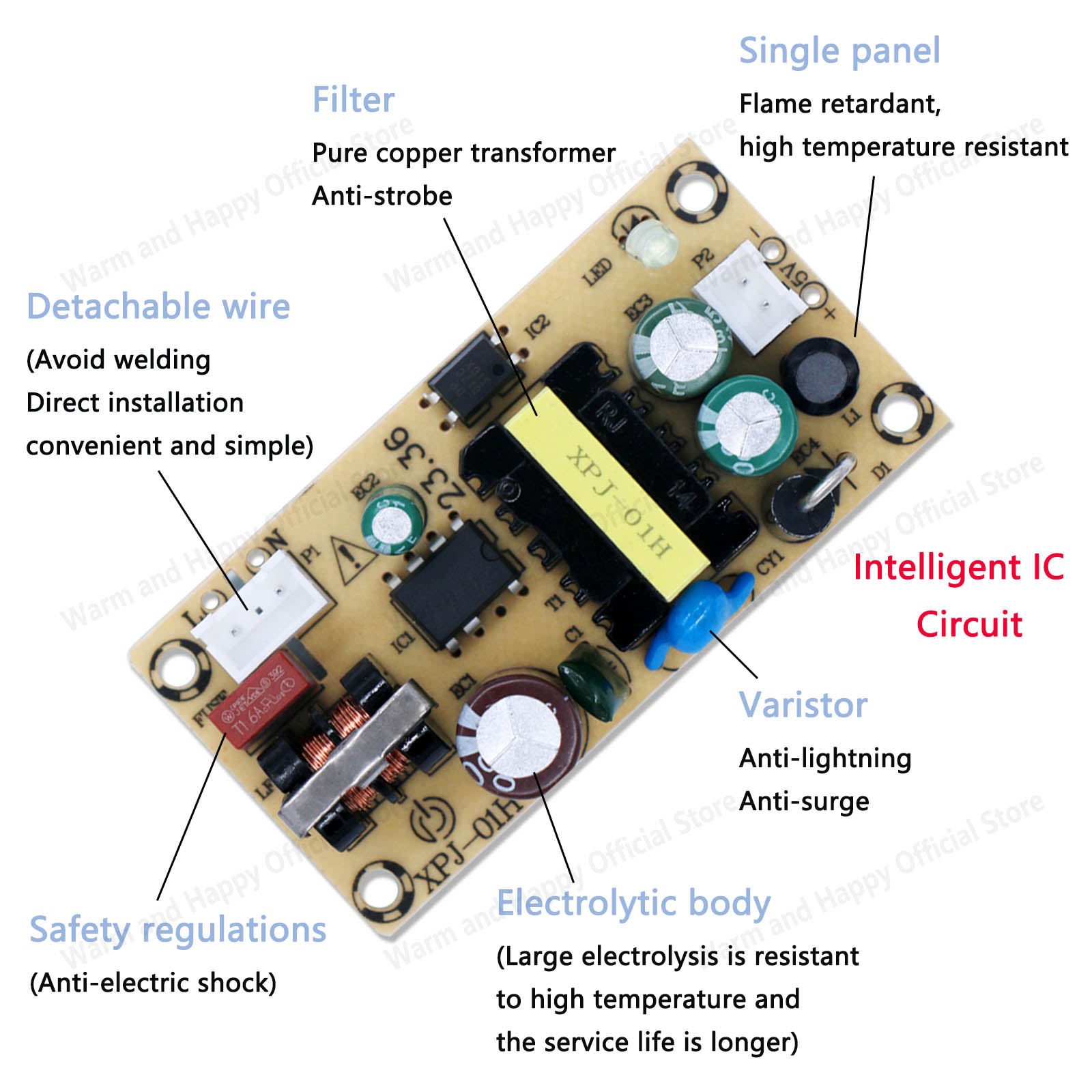 10W 15W 25W DC5V Power Supply  - đánh giá và giá Outdoor Use Power Strip