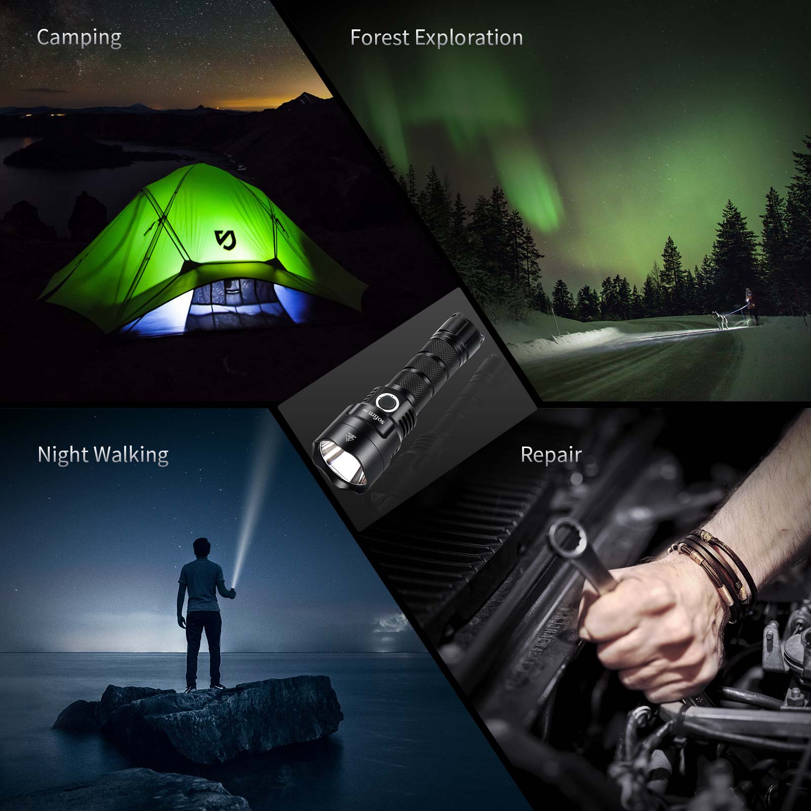 Sofirn C8G Powerful 21700 LED  - đánh giá và giá Outdoor Power Group