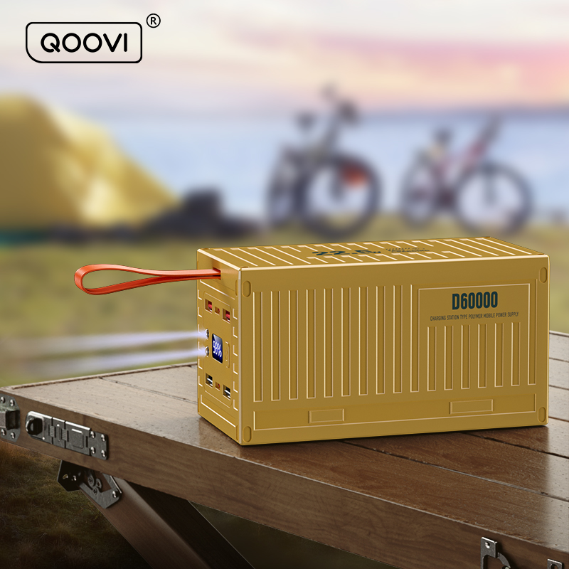QOOVI 60000mAh Power Bank 22.5 - đánh giá và giá Outdoor Power Adapter Usb C