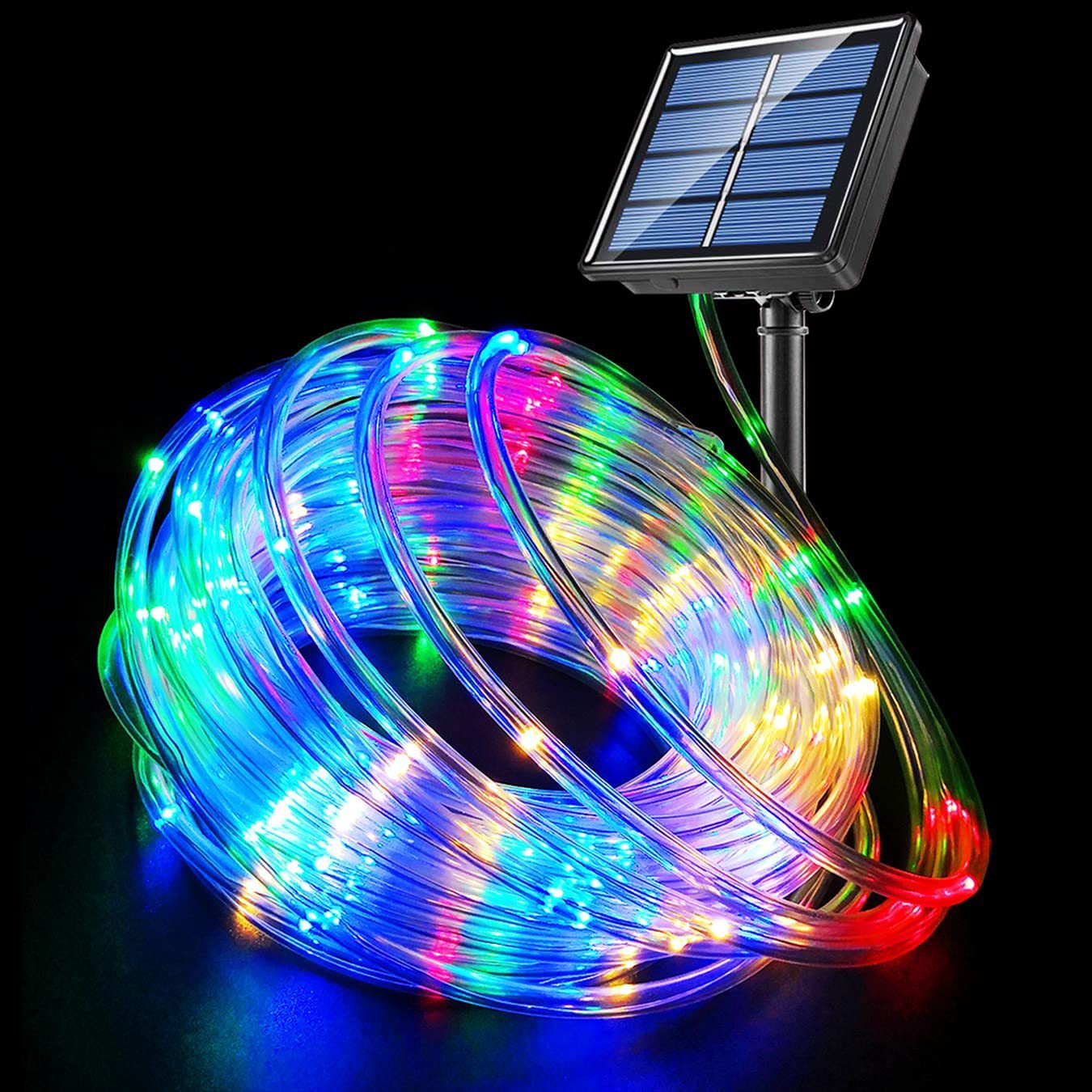 Outdoor Solar-Powered 120 LED  - đánh giá và giá Outdoor Use Power Strip