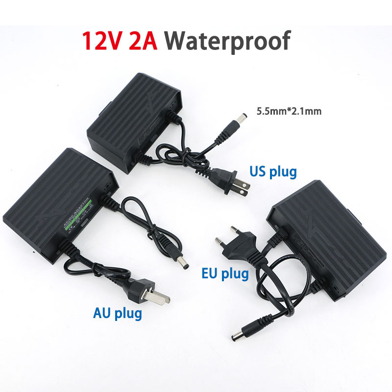 Waterproof AC 100V 240V to DC  - đánh giá và giá Outdoor Power Plug In